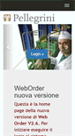 Mobile Screenshot of order-web.gruppopellegrini.it
